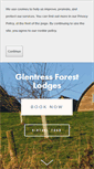 Mobile Screenshot of glentressforestlodges.co.uk